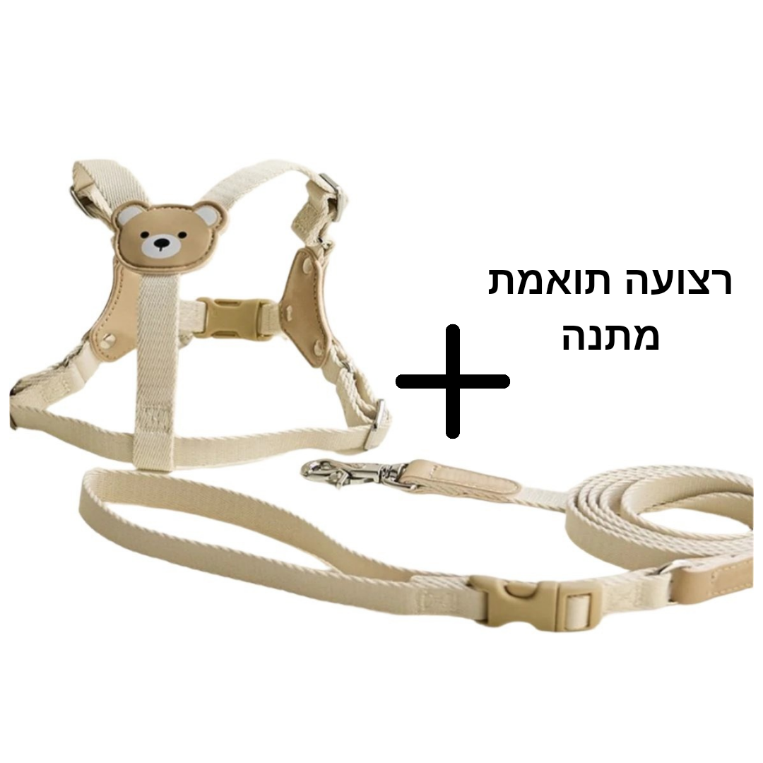 רתמת Bear לכלבים קטנים